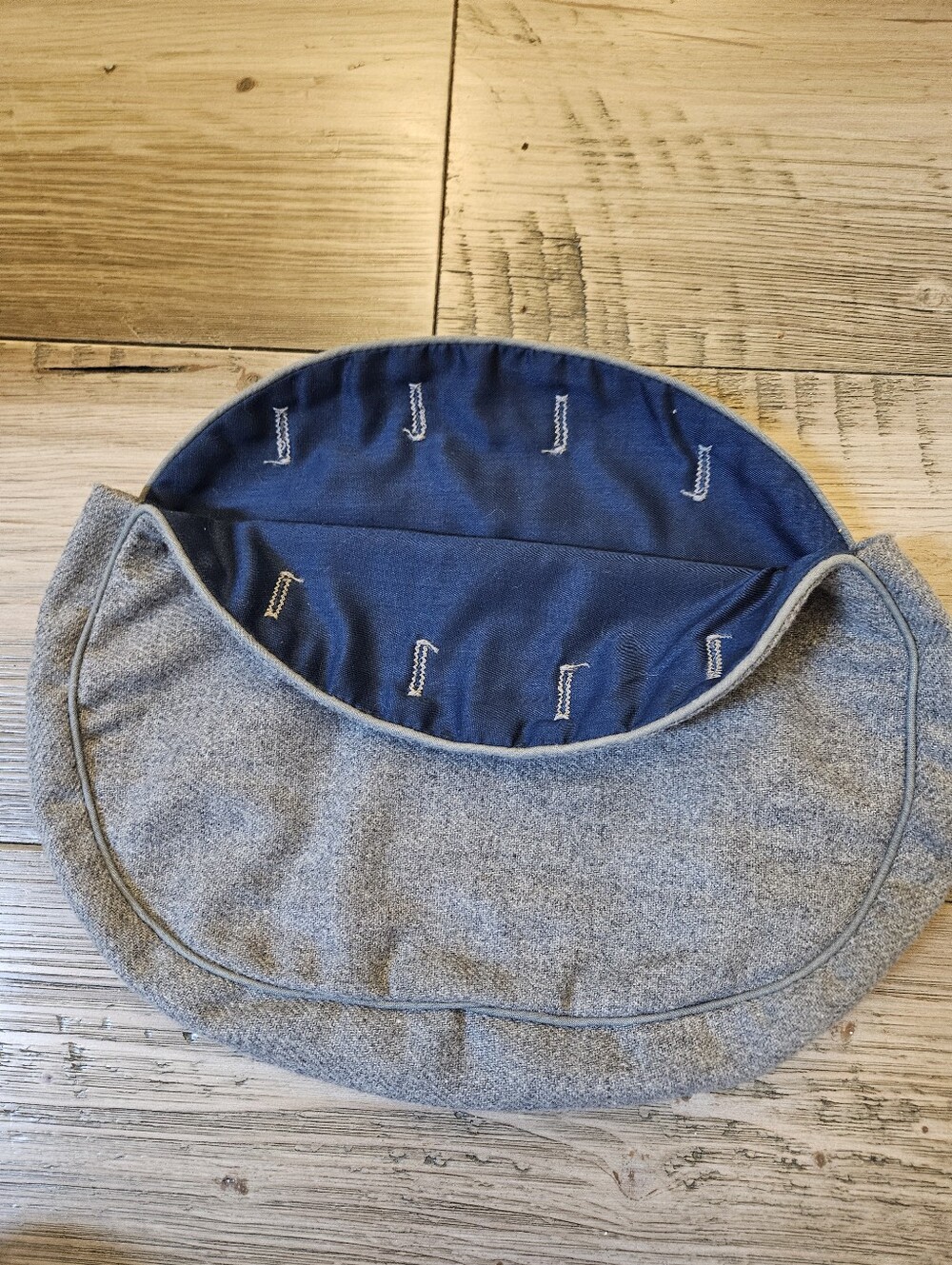 Bermuda Bag Cover Grey Wool Fall Winter NWOT